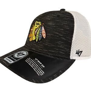Chicago Blackhawks NHL 47 Brand MVP Snapback Trucker Cap - OSFA